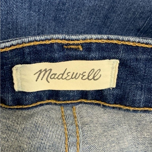 Madewell Women’s Curvy High-Rise Skinny Jeans Blue Denim - Size 34 - Picture 3 of 7